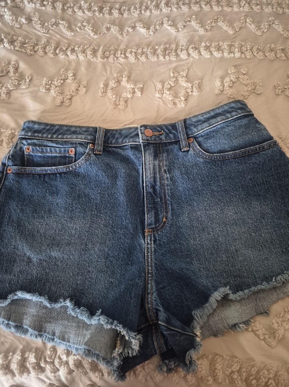 Pink Victoria's Secret Jean Shorts